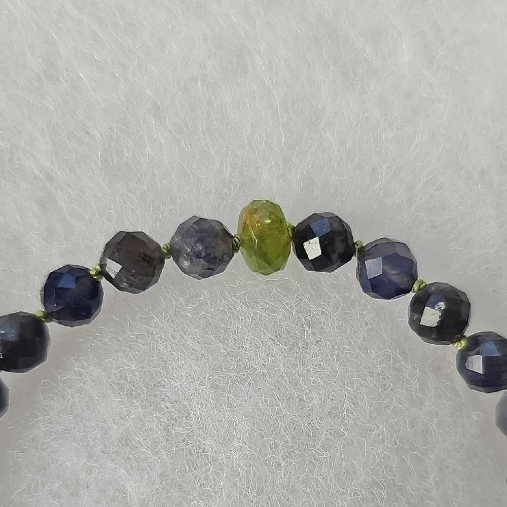 Gorgeous Blue and Green Beaded Bracelet from Unique Boutique in Manitou Springs,